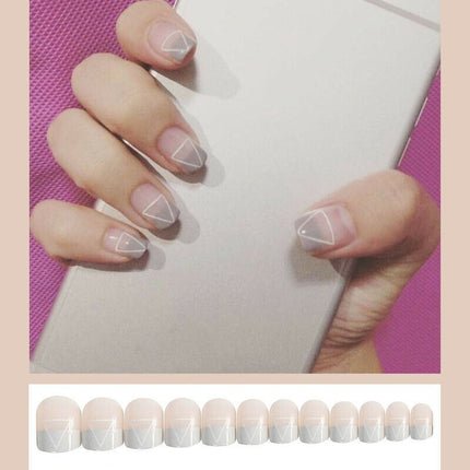 Cartoon Press On Acrylic Artificial Nails Self Adhesive Fake Nail Splendid&Co.
