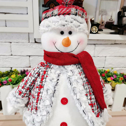 Christmas Doll Lint  Stand Gift Decorations Toys Xmas Snowman Splendid&Co.