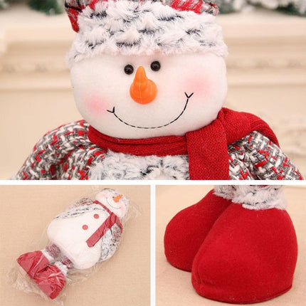 Christmas Doll Lint  Stand Gift Decorations Toys Xmas Snowman Splendid&Co.