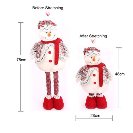 Christmas Doll Lint  Stand Gift Decorations Toys Xmas Snowman Splendid&Co.