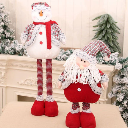 Christmas Doll Lint  Stand Gift Decorations Toys Xmas Snowman Splendid&Co.