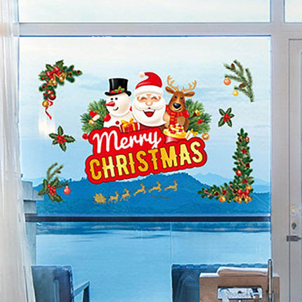 Christmas Window Wall Stickers Santa Claus Splendid&Co.
