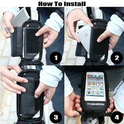 Cycling Frame Bag Bicycle Bike Mobile Phone Holder Splendid&Co.