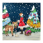 CHRISTMAS GIRL 30 x 30 cm