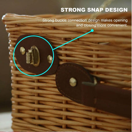 Deluxe Picnic Basket Set For 2 People Splendid&Co.