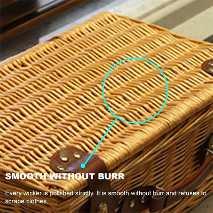 Deluxe Picnic Basket Set For 2 People Splendid&Co.