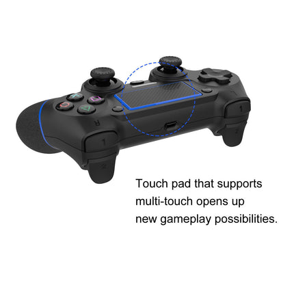 Dual Vibration Shock Controller For Sony PlayStation 4 Black & Blue Splendid&Co.
