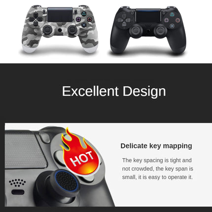 Dual Vibration Shock Controller For Sony PlayStation 4 Camouflage Grey Splendid&Co.