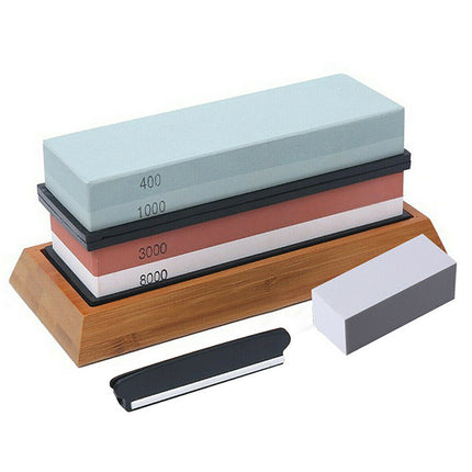 Dual Whetstone Cutter Sharpening Stone Grinding Knife Kitchen Splendid&Co.