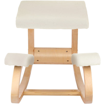 Ergonomic Kneeling Chair Stretch Knee Home Office Seat White Splendid&Co.