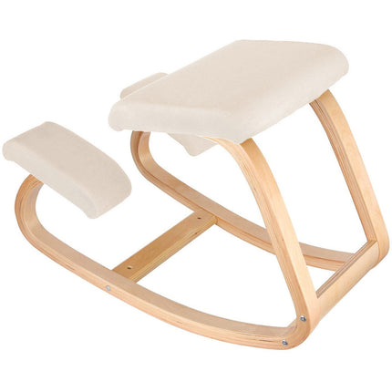Ergonomic Kneeling Chair Stretch Knee Home Office Seat White Splendid&Co.