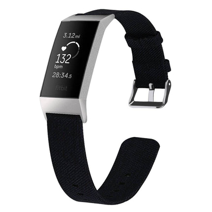 Fitbit Charge 3 4 Canvas Replacement Band Splendid&Co.