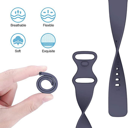 Fitbit Sense Sense 2 Smartwatch Soft Silicone Replacement Band Splendid&Co.