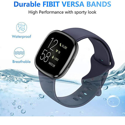 Fitbit Sense Sense 2 Smartwatch Soft Silicone Replacement Band Splendid&Co.