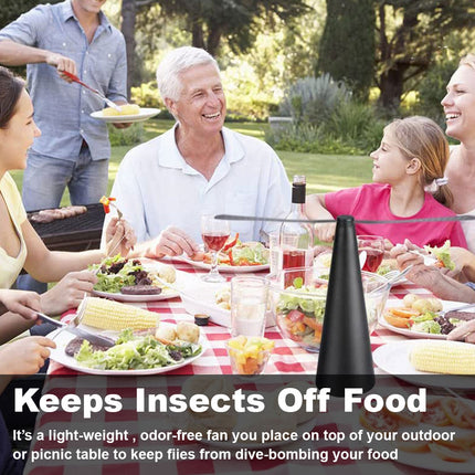 Fly Fan Automatic Fly Trap Repellent Keep Flies Bugs Splendid&Co.