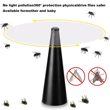 Fly Fan Automatic Fly Trap Repellent Keep Flies Bugs Splendid&Co.