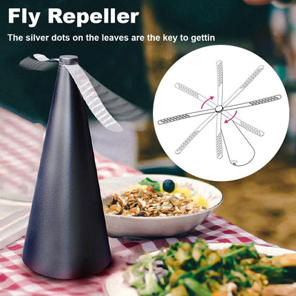 Fly Fan Automatic Fly Trap Repellent Keep Flies Bugs Splendid&Co.