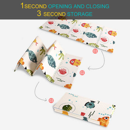 Foldable Waterproof Baby Kids Play Mat Pad- Giraffe+Elephant Splendid&Co.