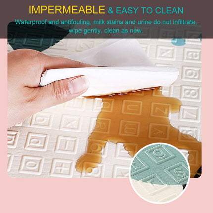 Foldable Waterproof Baby Kids Play Mat Pad- Giraffe+Elephant Splendid&Co.
