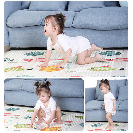 Foldable Waterproof Baby Kids Play Mat Pad- Giraffe+Elephant Splendid&Co.