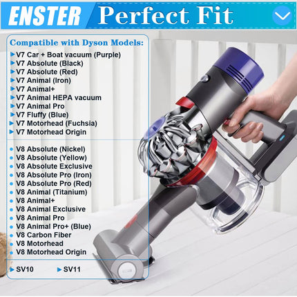 For Dyson V8 V7 Vacuum Cleaner Pre Post Filter Replacement Splendid&Co.