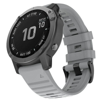 Garmin Fenix 5/6/5X/6X Smartwatch Band Grey Splendid&Co.