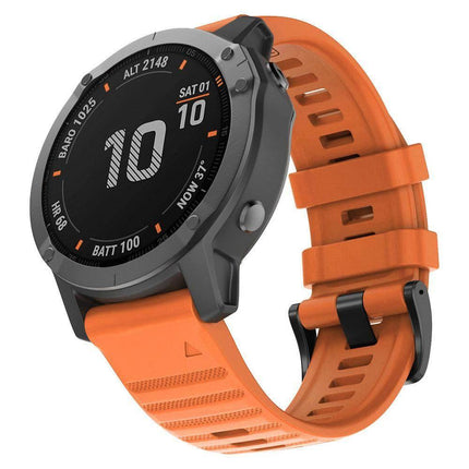 Garmin Fenix 5/6/5X/6X Smartwatch Band Orange Splendid&Co.