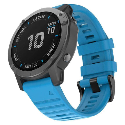 Garmin Fenix 5/6/5X/6X Smartwatch Band Sky Blue Splendid&Co.