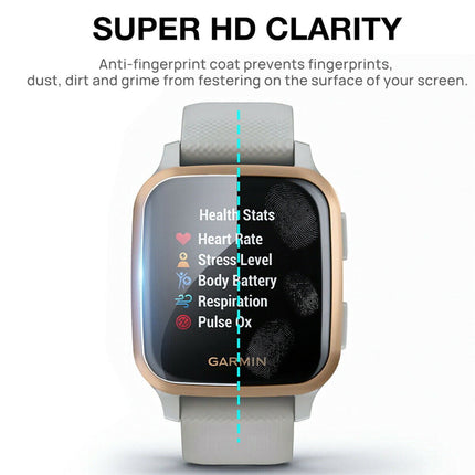 Garmin Venu SQ Smart Watch Hydrogel Screen Protector Splendid&Co.