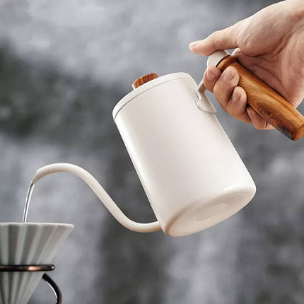 Gooseneck Pour Over Coffee Pot Kettle Stainless Steel Tea-Black Splendid&Co.