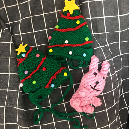 Handmade Christmas Pet Cat Dog Clothes Hat Costume Decoration Xmas Splendid&Co.