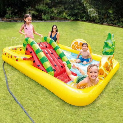 Inflatable Kids Children Fun Play Activity Swimming Pool Outdoor Water Slide Splendid&Co.