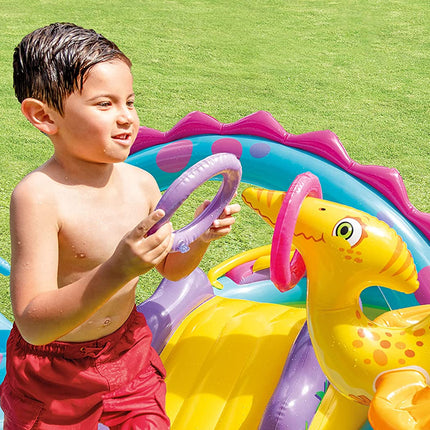 Intex Dinoland Play Centre Kids Inflatable Swimming Fun Outdoor Paddling Pool Au Splendid&Co.