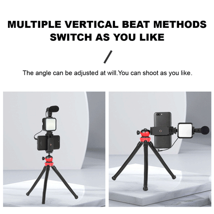 Jumpflash 04LM Mobile Phone Vlogging Selfie Stand Kit With Gorilla Tripod Splendid&Co.