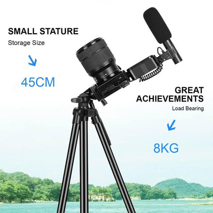 Jumpflash 05LM Vlogging Video Recording 50" Tripod Kit With Wireless Remote Control Splendid&Co.