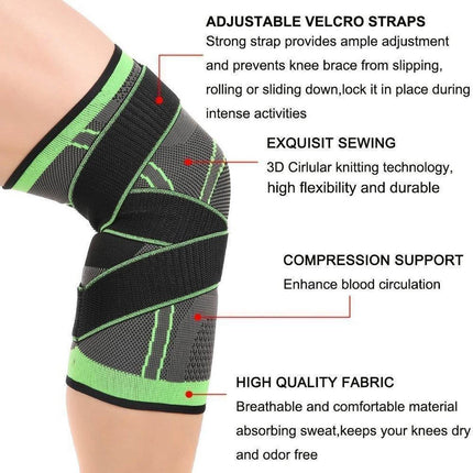 Knee Brace Compression Support Sleeve Splendid&Co.