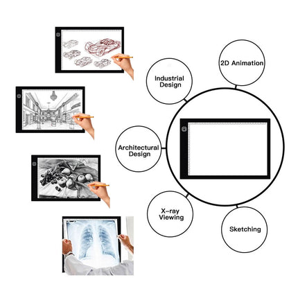 LED Sketch Pad Copy Lightbox Splendid&Co.