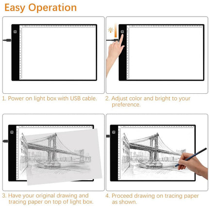 LED Sketch Pad Copy Lightbox Splendid&Co.