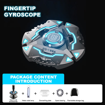 Luminous Tri Fidget Finger Hand Spinner Space Glow Spinning Splendid&Co.