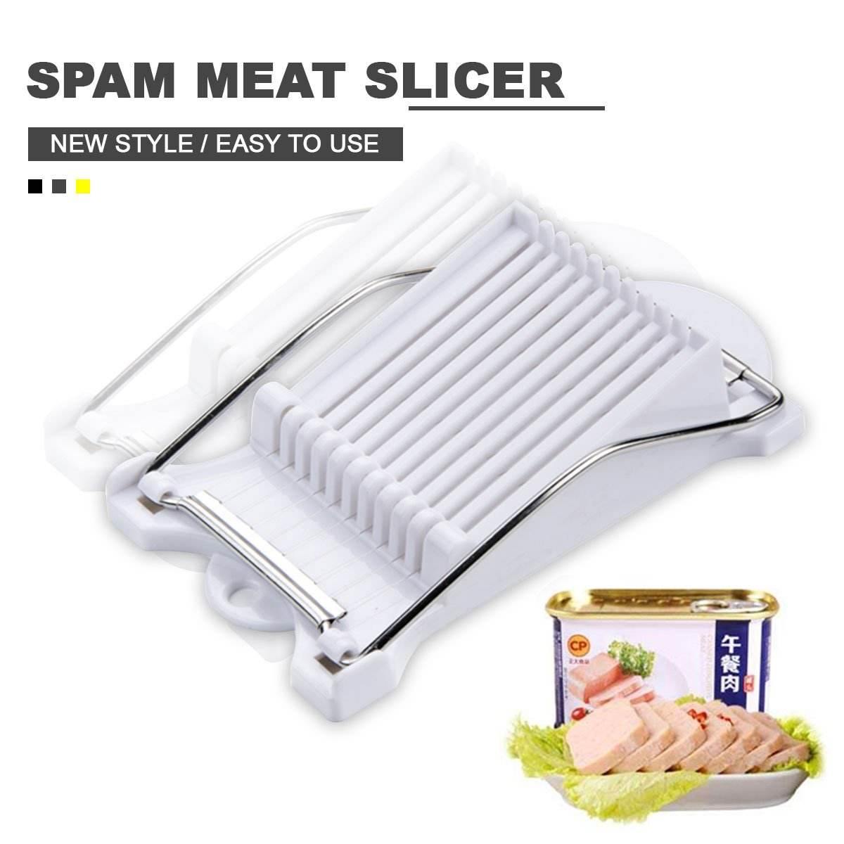 2 Pack Spam Slicer, Egg Slicers, Luncheon Meat Slicer, Stainless
