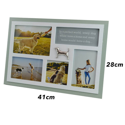 MDF Multi Photo Frame Set Family "every dog would have a home" Splendid&Co.