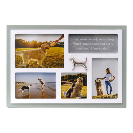 MDF Multi Photo Frame Set Family "every dog would have a home" Splendid&Co.