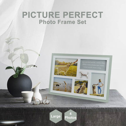 MDF Multi Photo Frame Set Family "every dog would have a home" Splendid&Co.