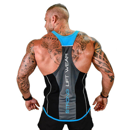 Mens Vest Sports Exercise Shirt Gym Bodybuilding Fitness Splendid&Co.