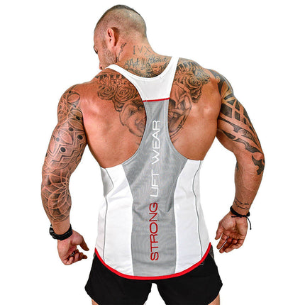 Mens Vest Sports Exercise Shirt Gym Bodybuilding Fitness Splendid&Co.