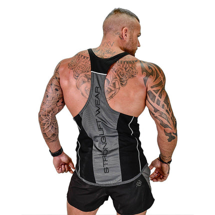 Mens Vest Sports Exercise Shirt Gym Bodybuilding Fitness Splendid&Co.