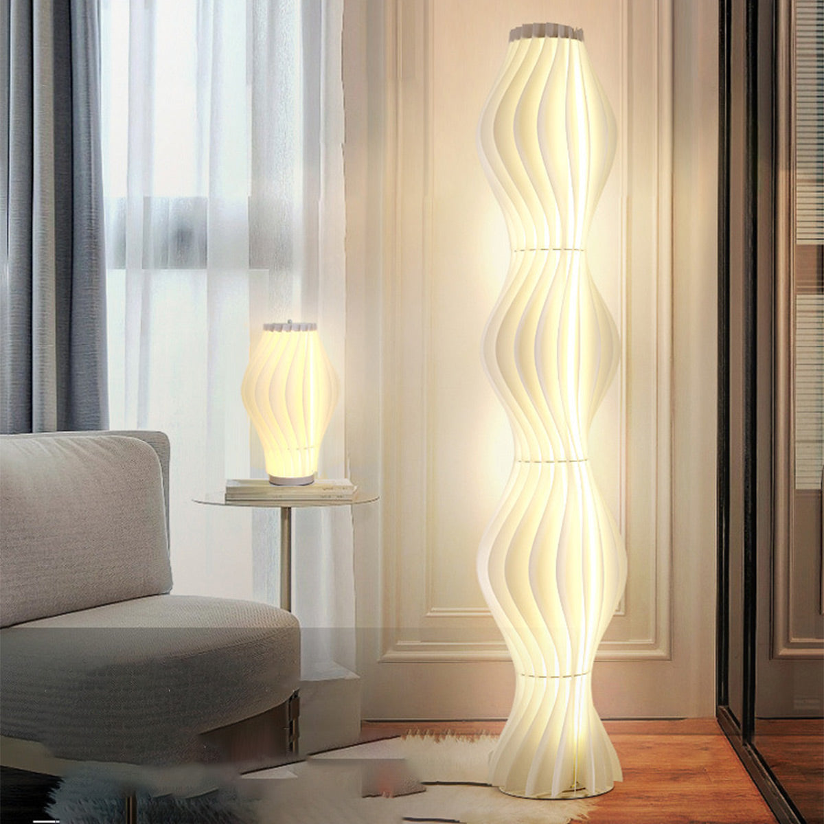 Led light deals standing lamp