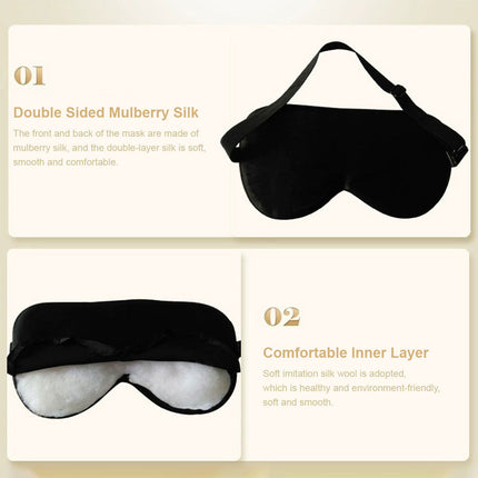 Mulberry Silk Sleeping Sleep Eye Mask Splendid&Co.