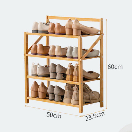 Multi Layer Bamboo Fordable Shoes Rack Splendid&Co.