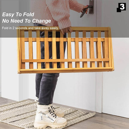 Multi Layer Bamboo Fordable Shoes Rack Splendid&Co.